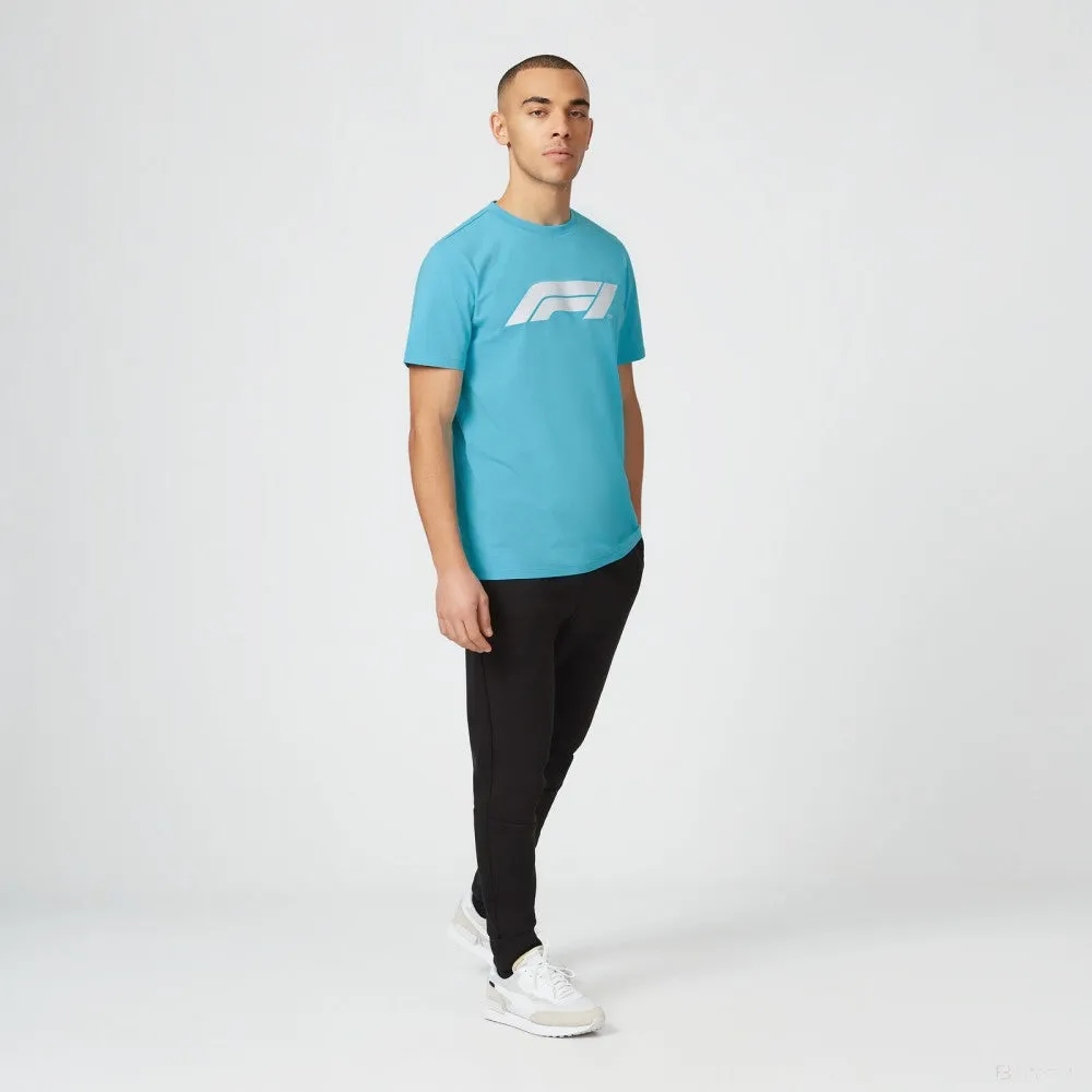 Formula 1 T-shirt, Formula 1 Logo, Bright Blue, 2022
