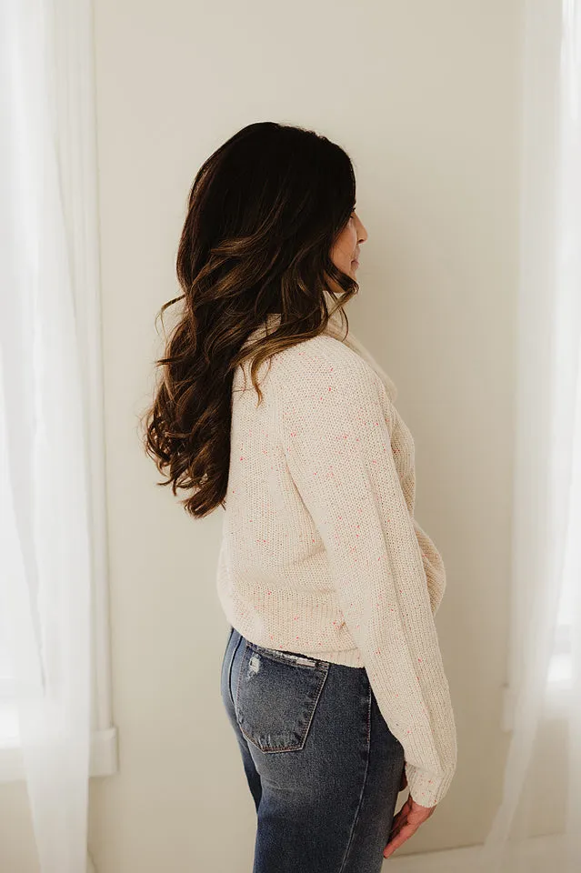 Heather Speckled Cardigan