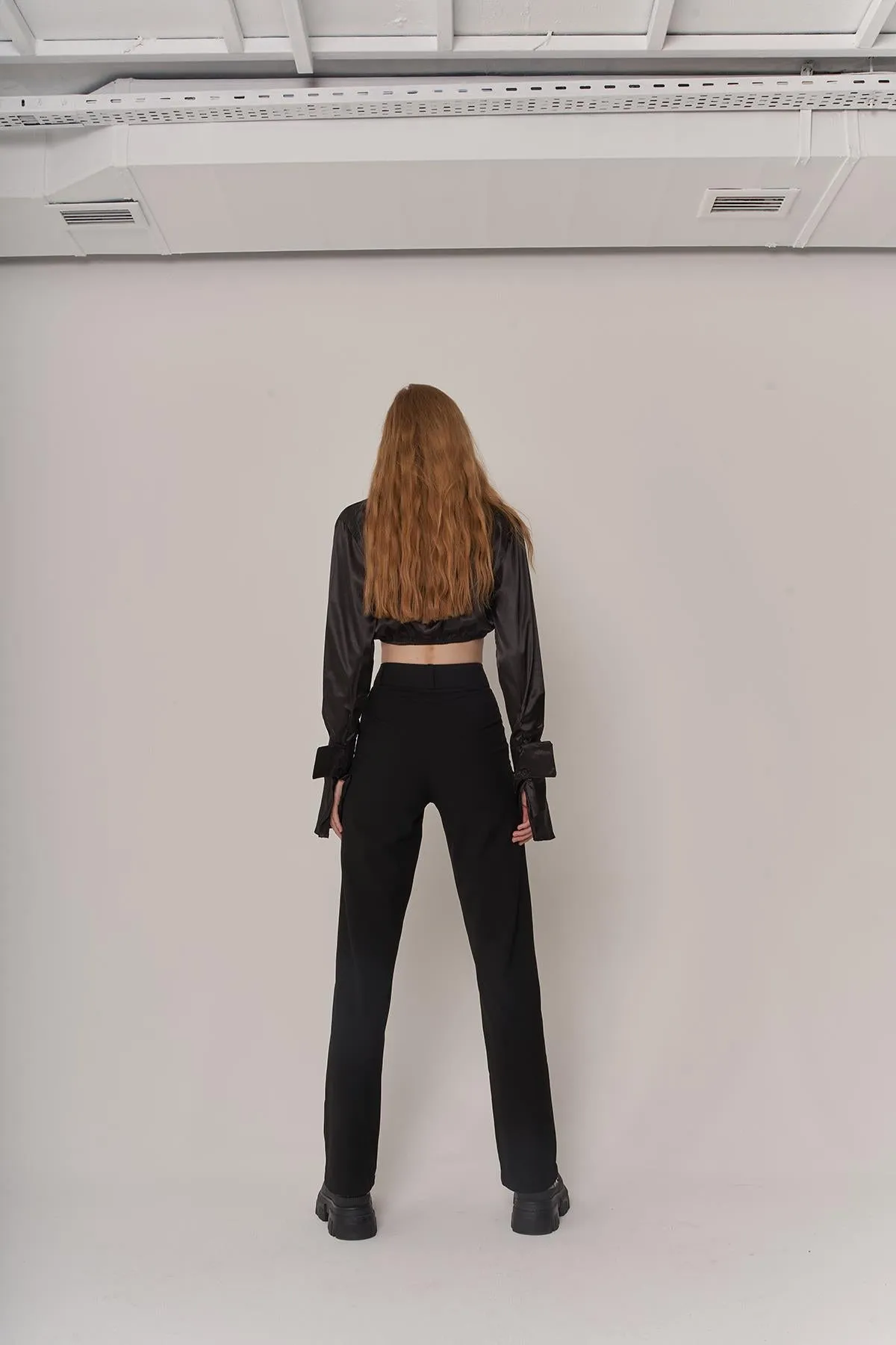 HLLY Women Good Pants Black - Romny
