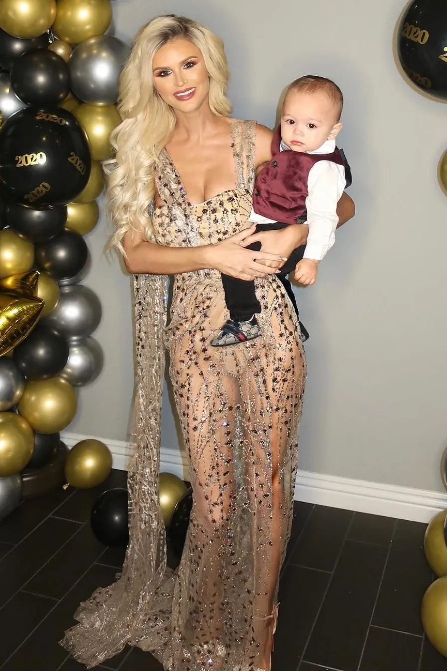 Jessica Bara Troye Stargazed Maxi Dress As Seen On Teresa Giudice