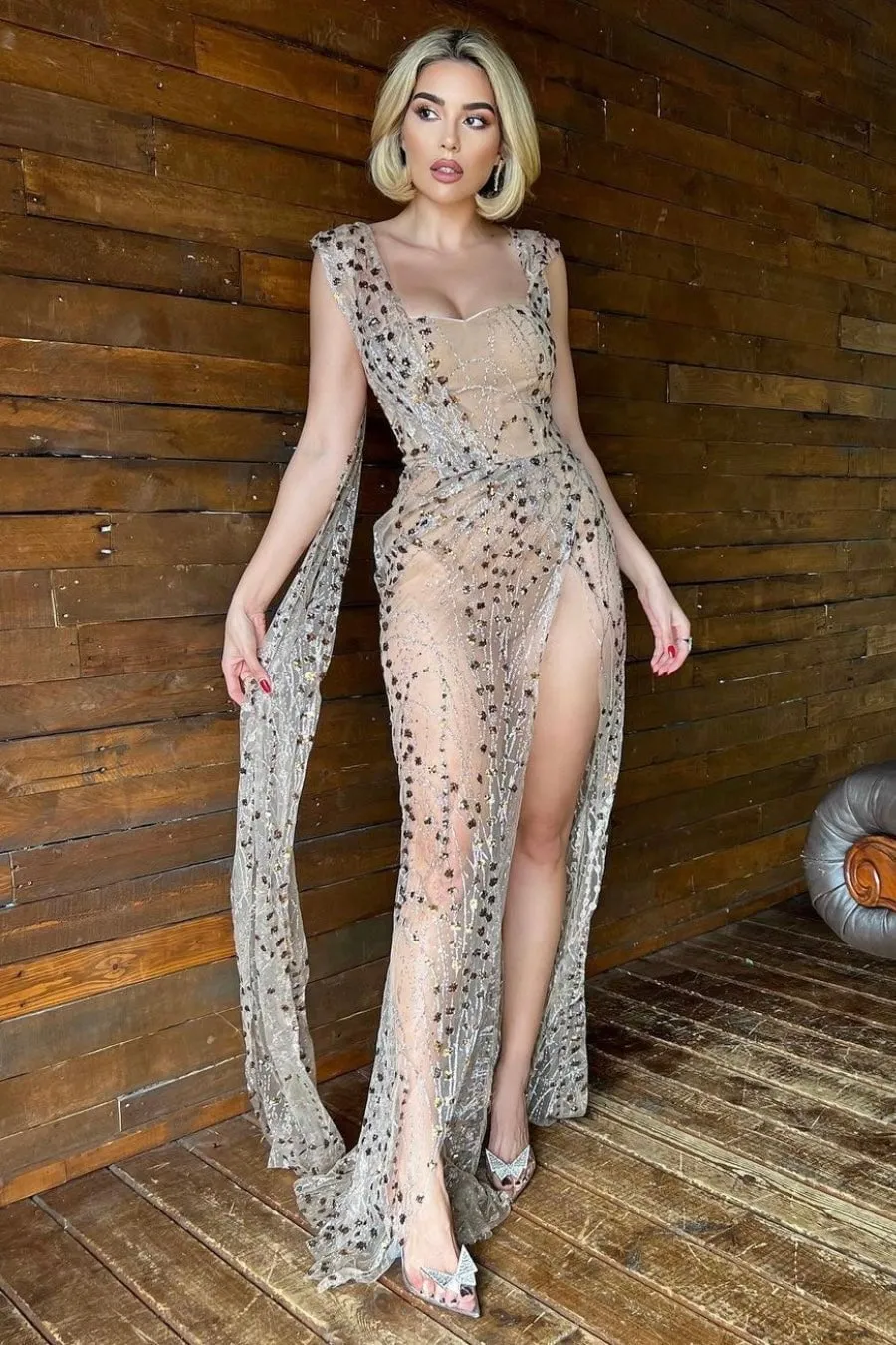 Jessica Bara Troye Stargazed Maxi Dress As Seen On Teresa Giudice