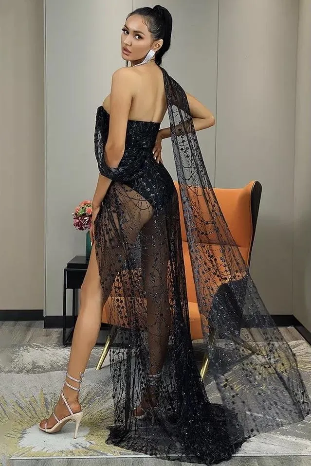 Jessica Bara Troye Stargazed Maxi Dress As Seen On Teresa Giudice