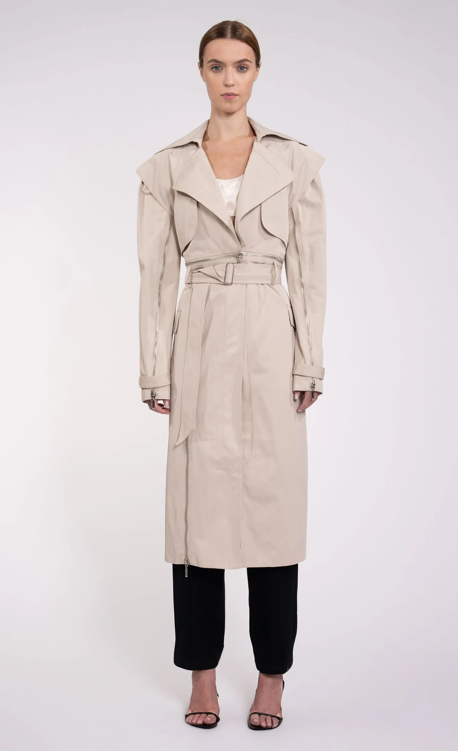 Lennox Trench - Tan