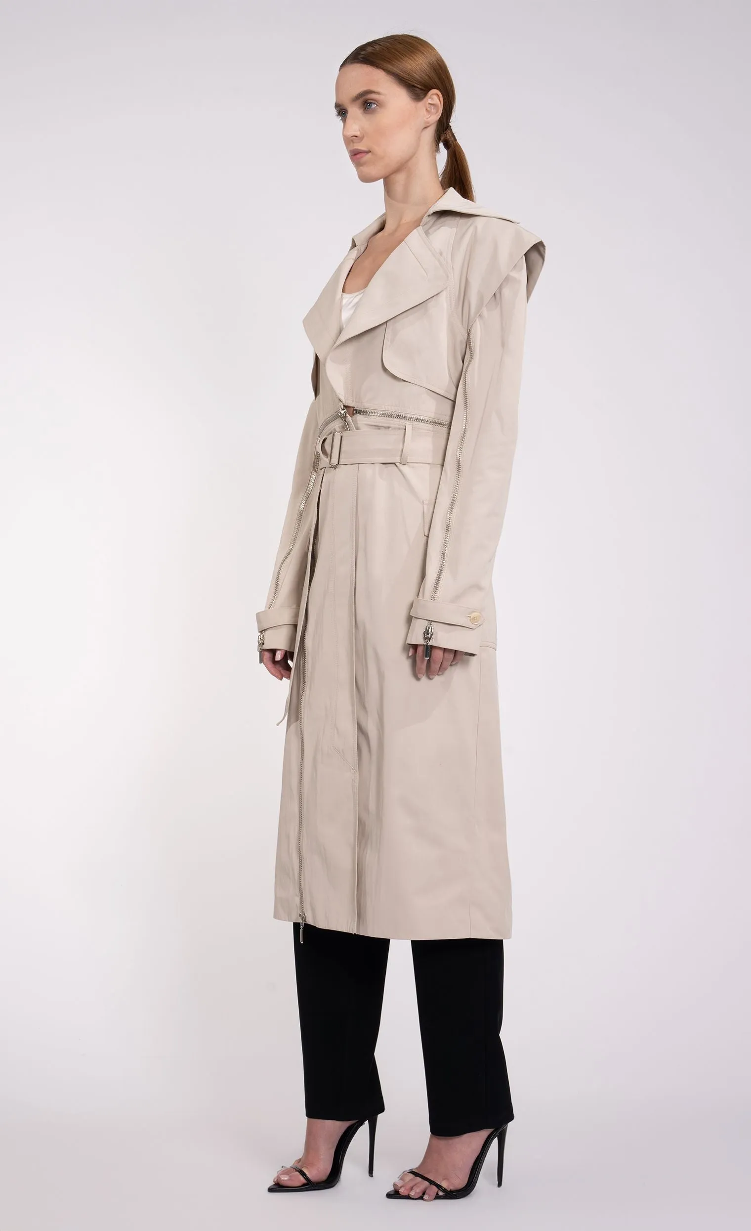 Lennox Trench - Tan
