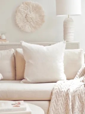 Lina Chambray Pillow | 24x24