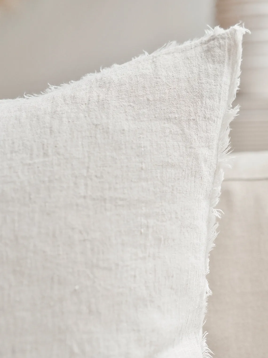 Lina Chambray Pillow | 24x24