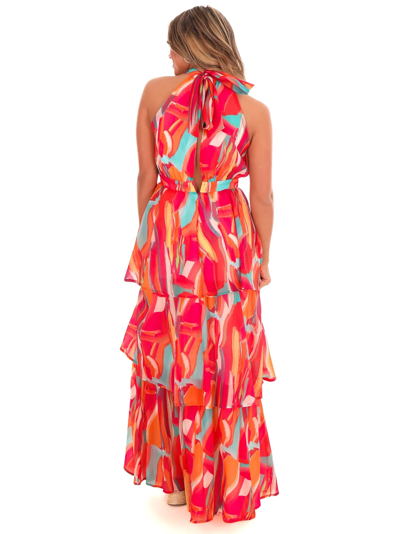 Love and Laughter Halter Maxi Dress