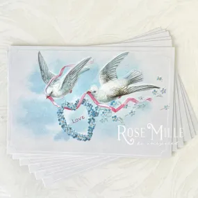 Love Birds - Layering PostCards