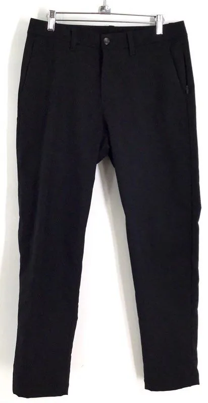 Lululemon Men's Black Straight Leg Chino Pants - Size 30