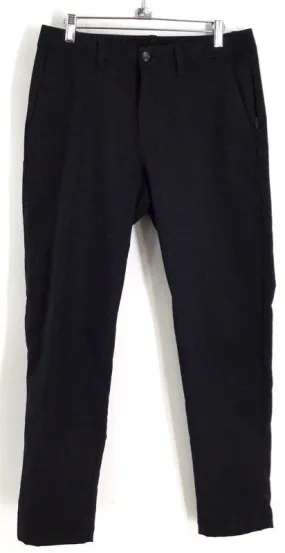 Lululemon Men's Black Straight Leg Chino Pants - Size 30