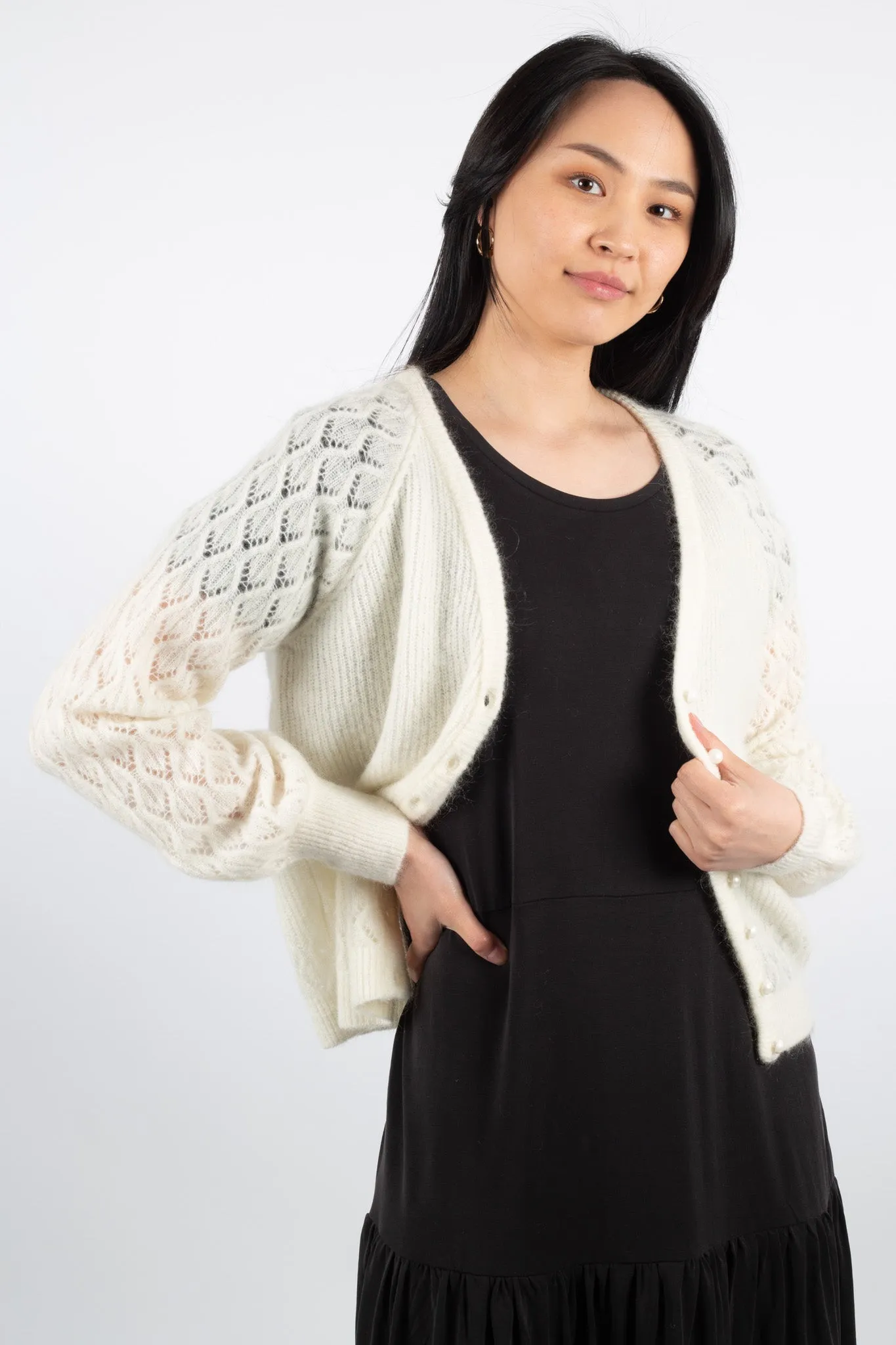 Mary Cardigan - Cream
