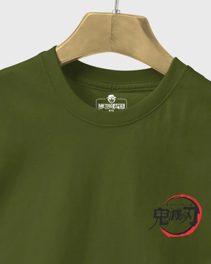 Mens Regular Tshirt Anime Demon Slayer Tanjiro 4