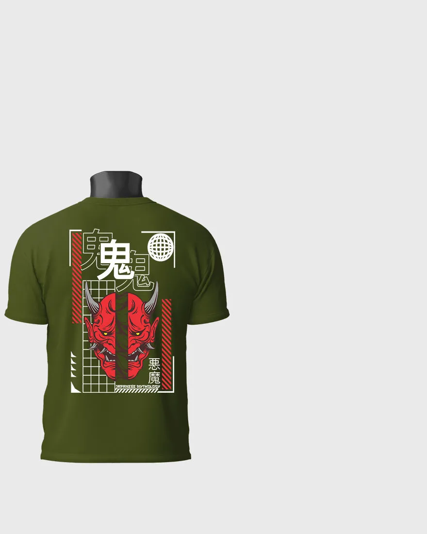 Mens Regular Tshirt Funky Japnese Tradition14