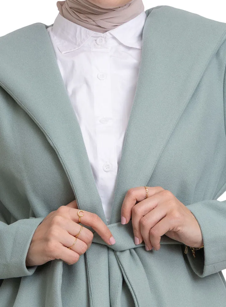 Mint Feather Jacket