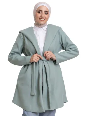 Mint Feather Jacket