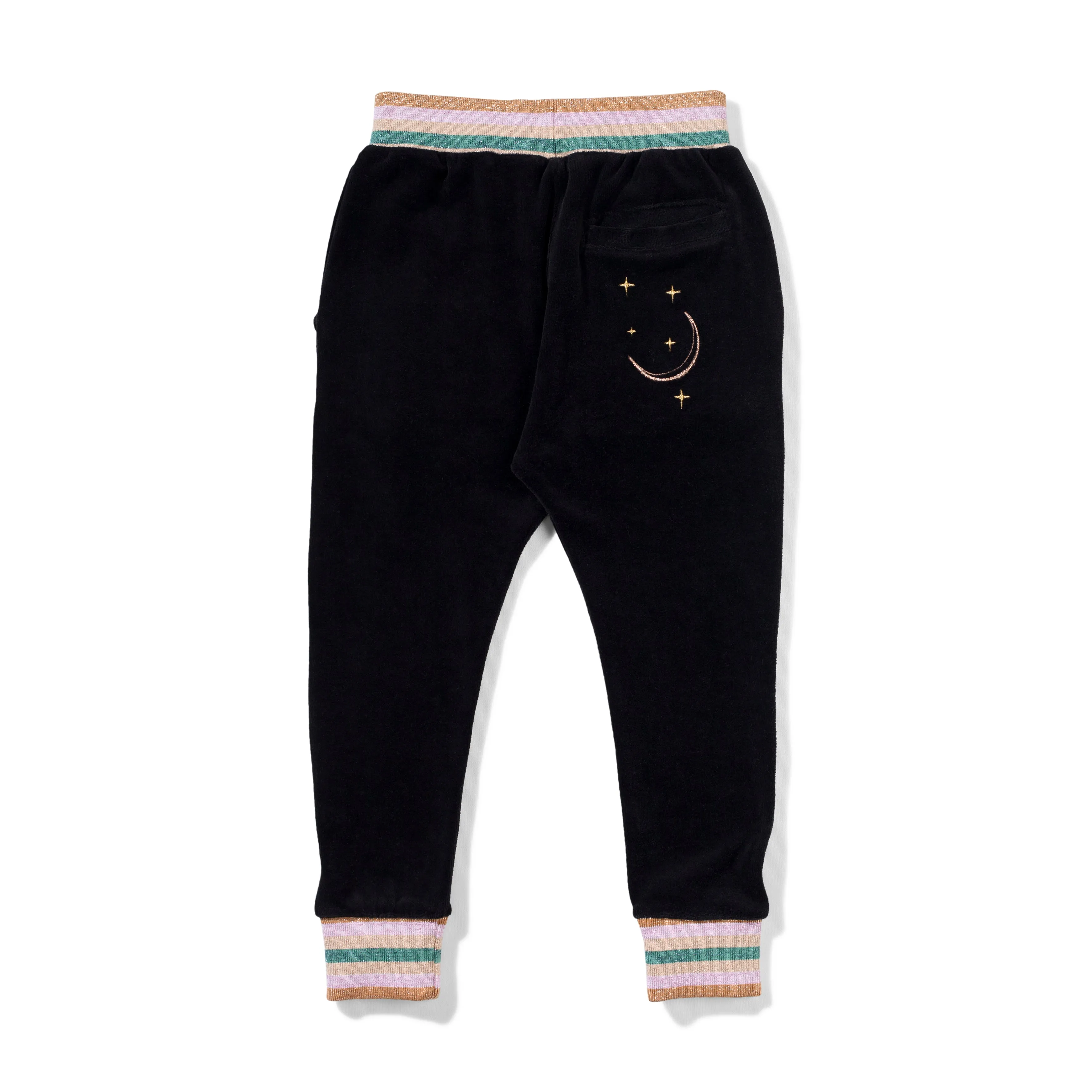 Missie Munster Jaimie Black Velvet Pant