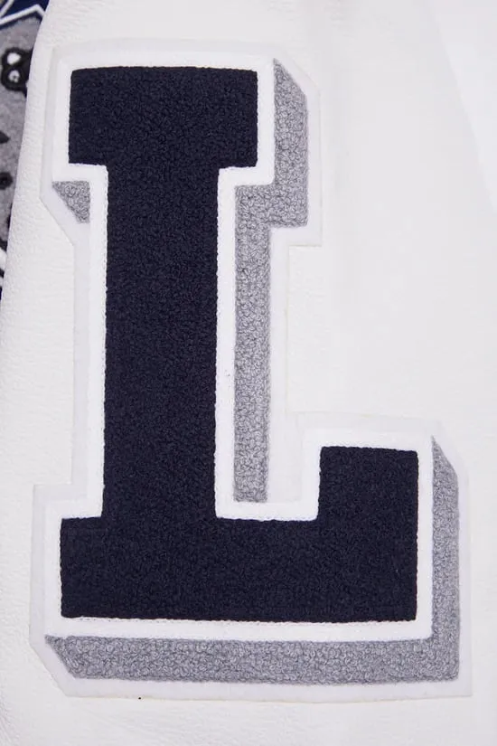 NFL DALLAS COWBOYS RIBBED WOOL VARSITY JACKET | NFL LEATHER JACKET