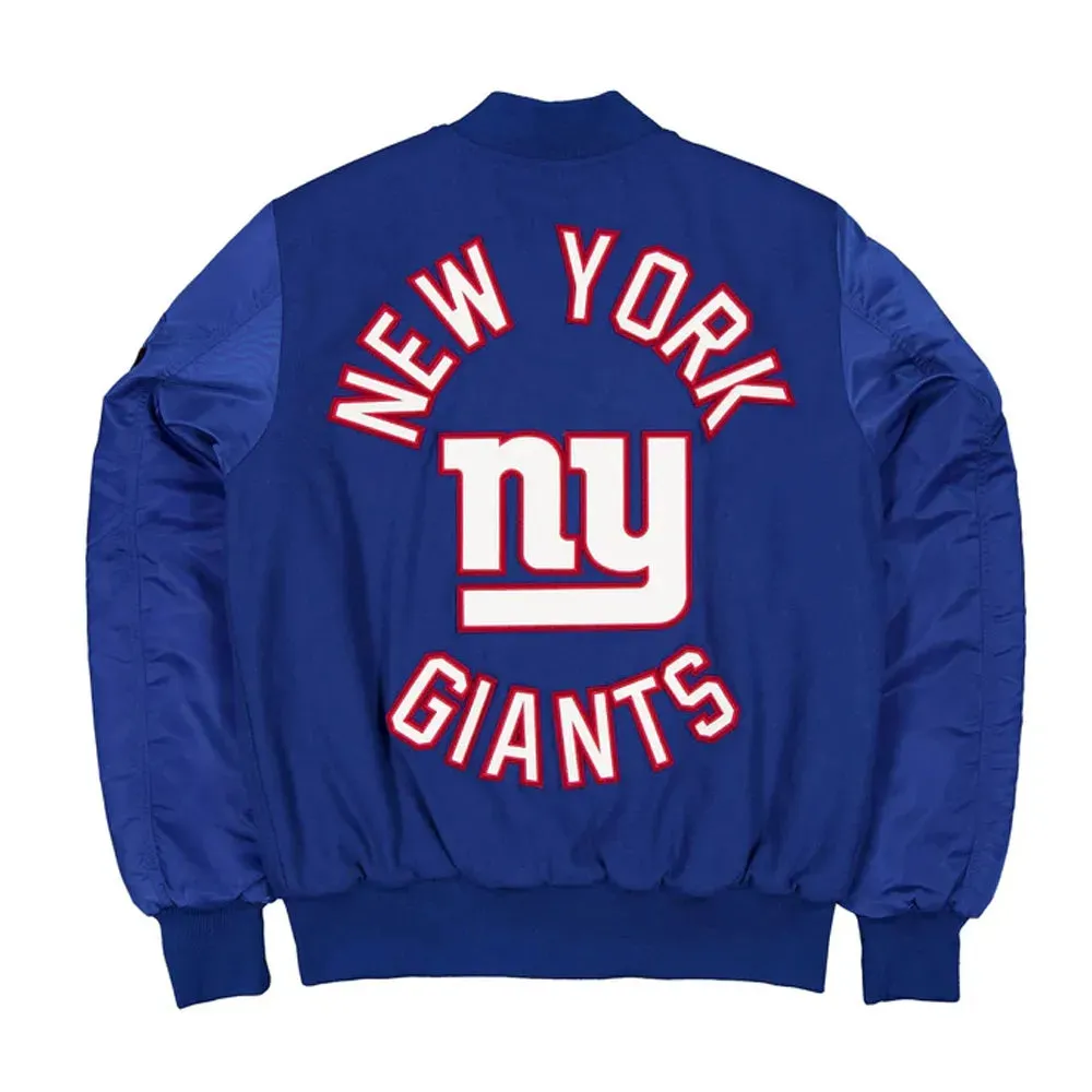 NFL New York Giants Varsity Jacket Men and Women