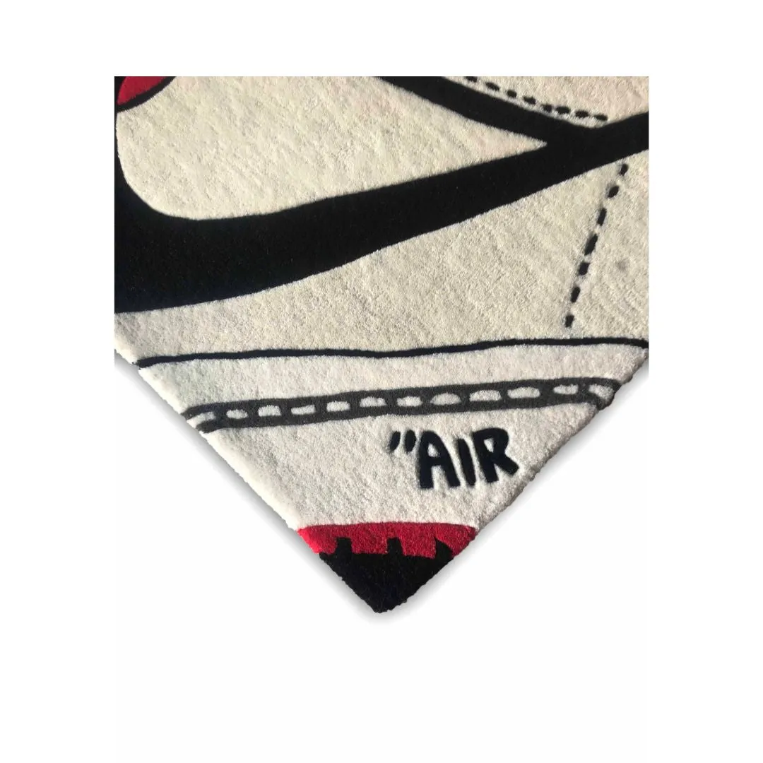 Noche Rug 'Jordan 1 Retro High Off-white Chicago'