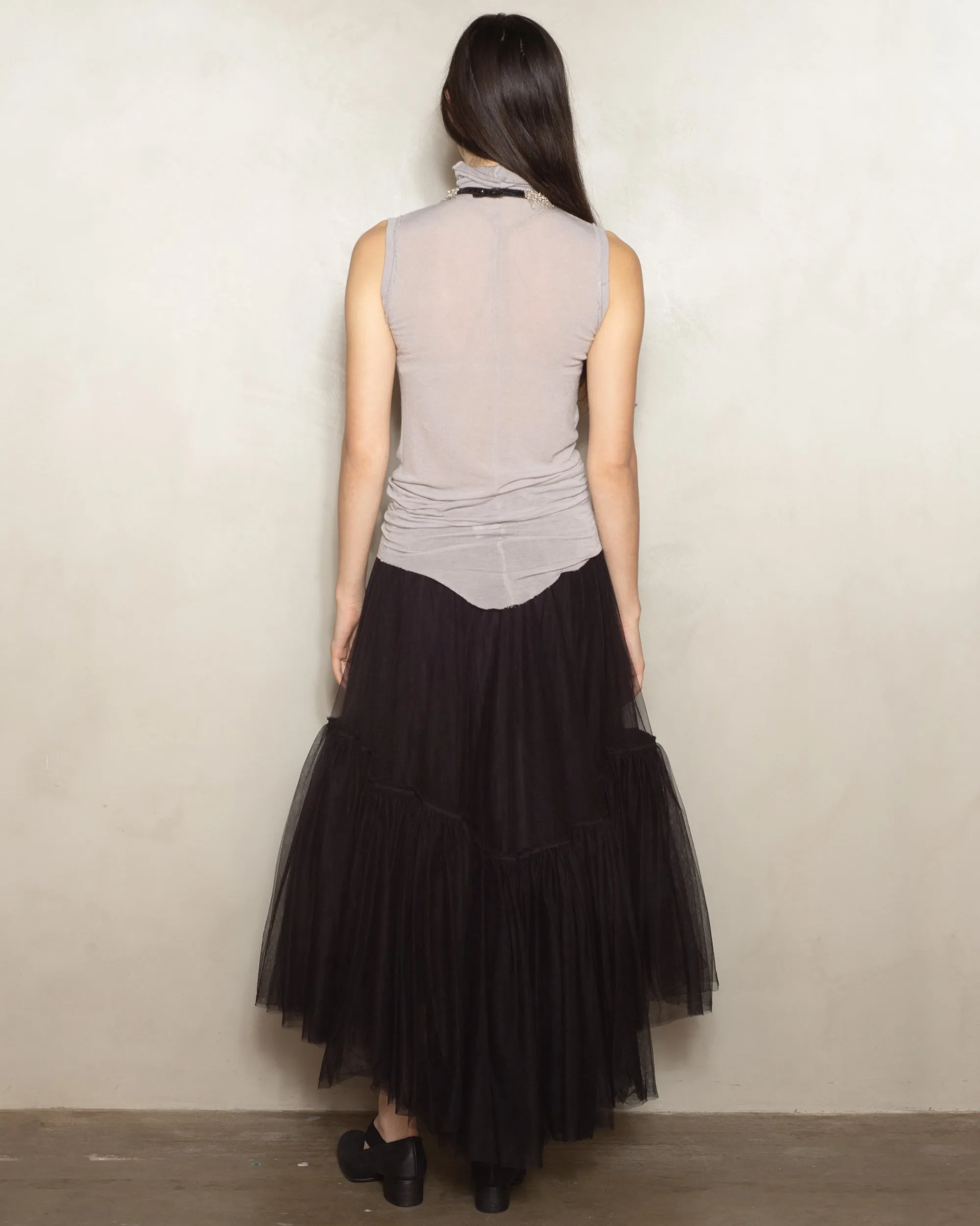 Noir Tulle Skirt