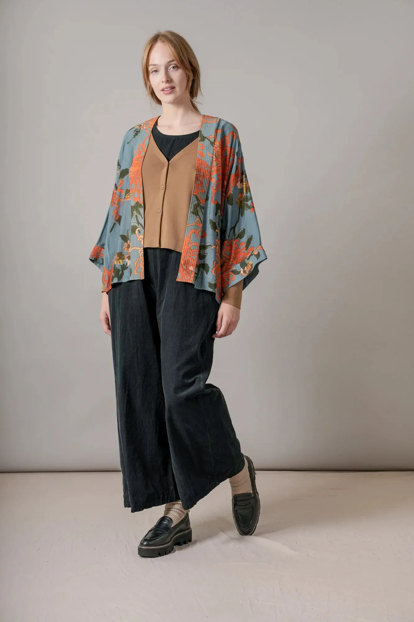 One Hundred Stars Printed Kimono
