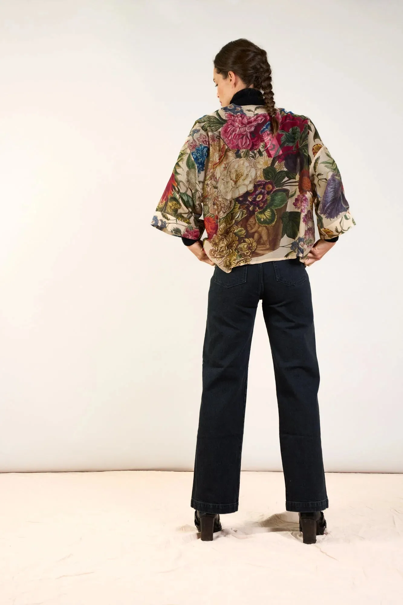 One Hundred Stars Printed Kimono