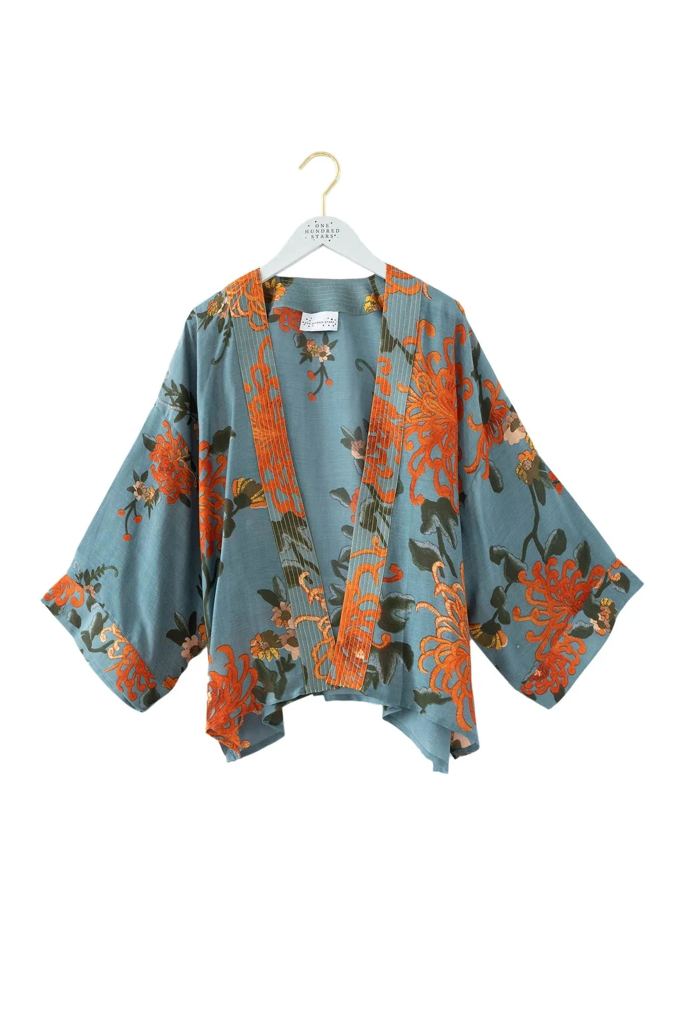 One Hundred Stars Printed Kimono