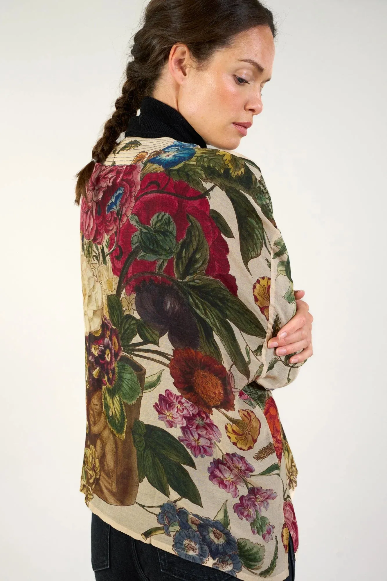One Hundred Stars Printed Kimono