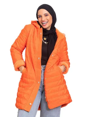 Orange L-Double Face Jacket