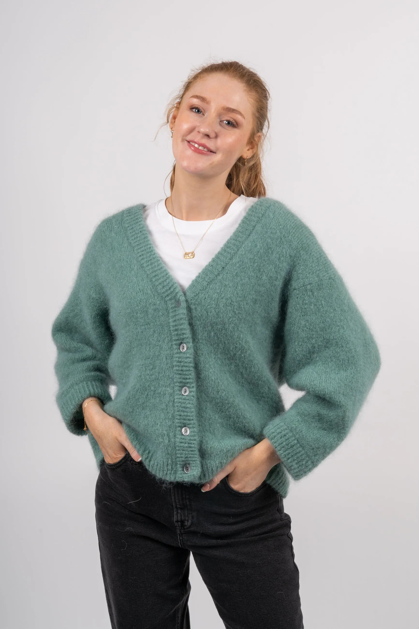 Pinobery Cardigan - Aloe Vera