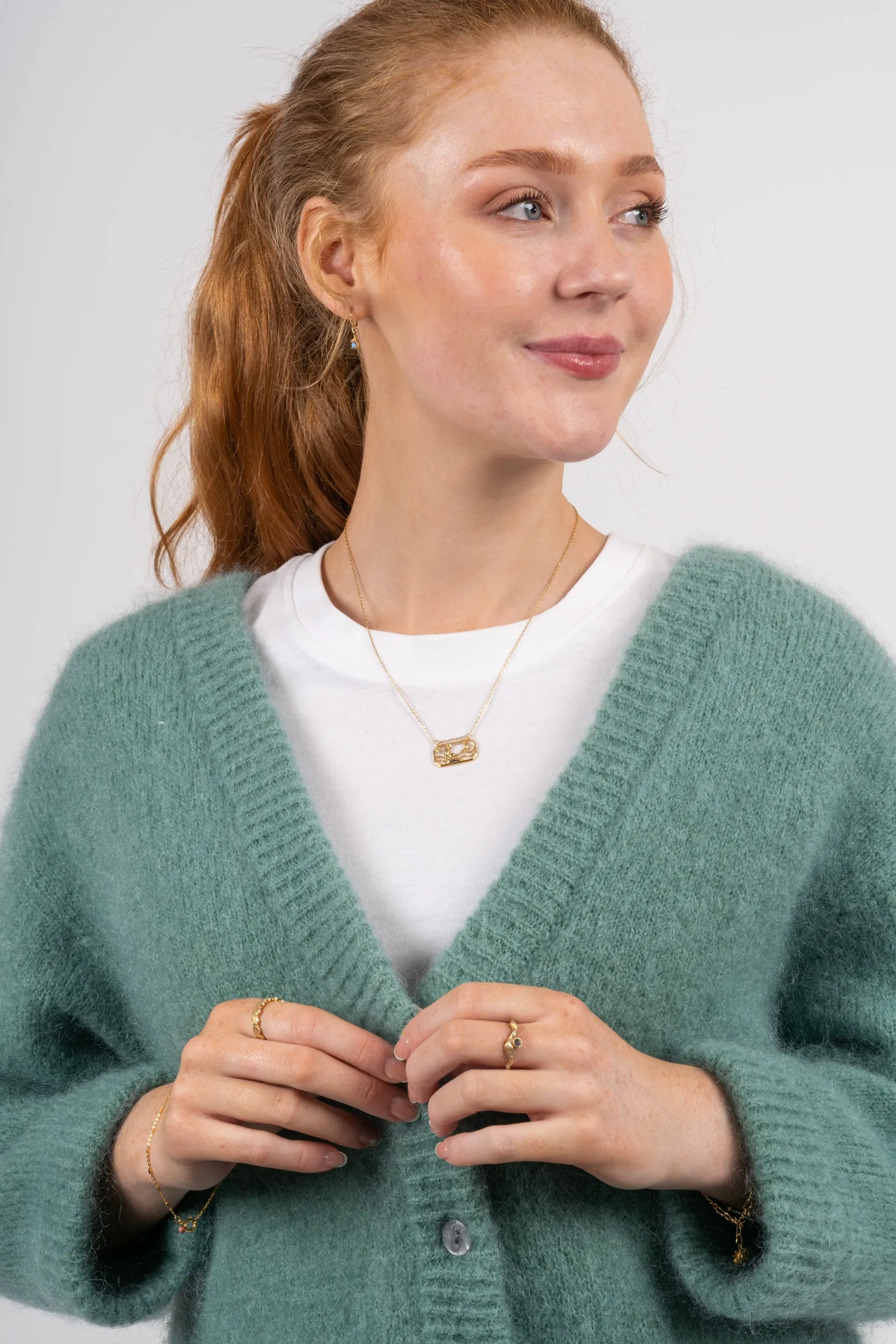 Pinobery Cardigan - Aloe Vera