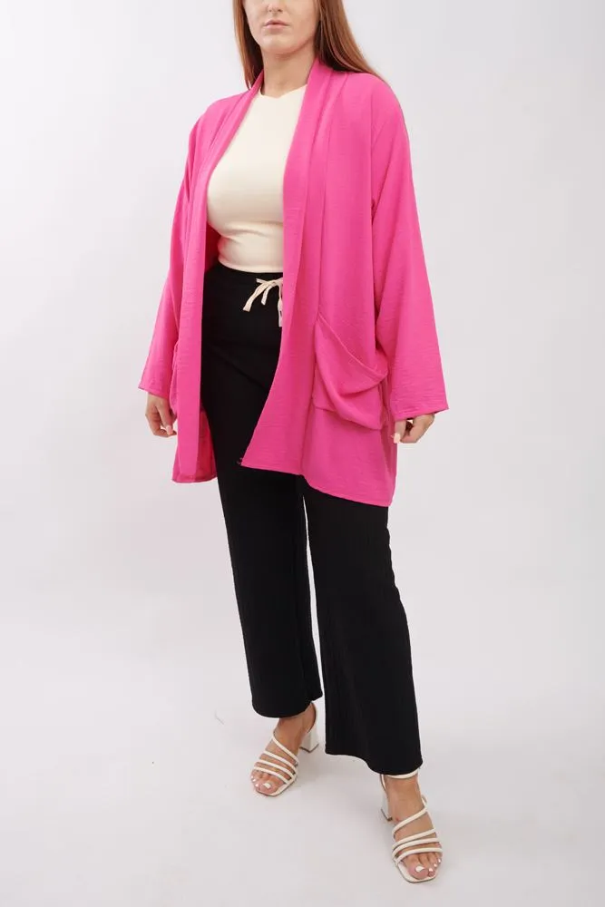 Plain Pockets Cardigan