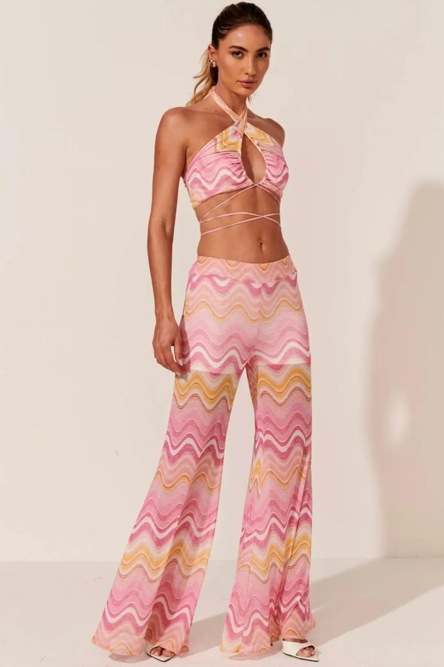 Printed Cropped Top