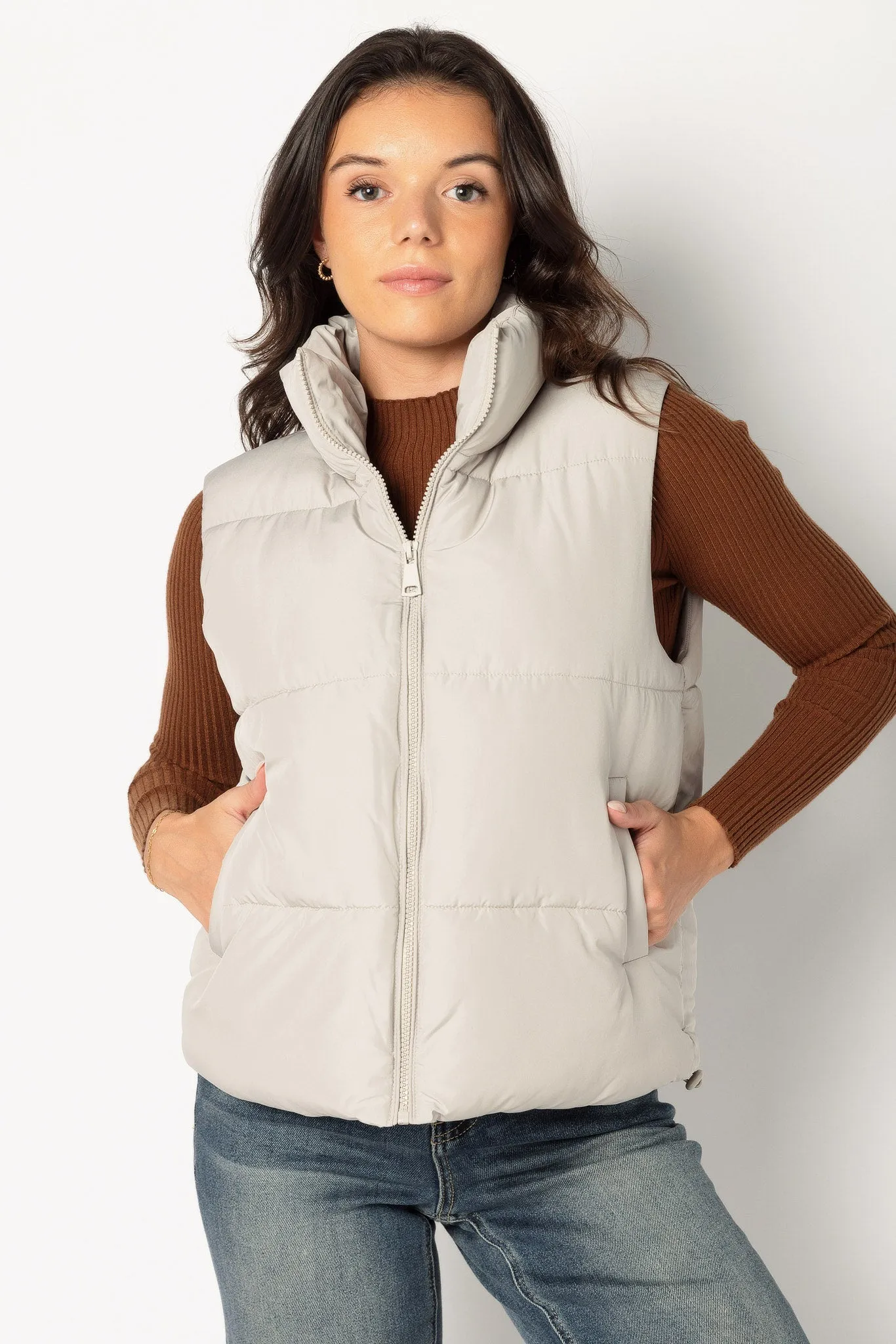 Quilted Puffer Vest