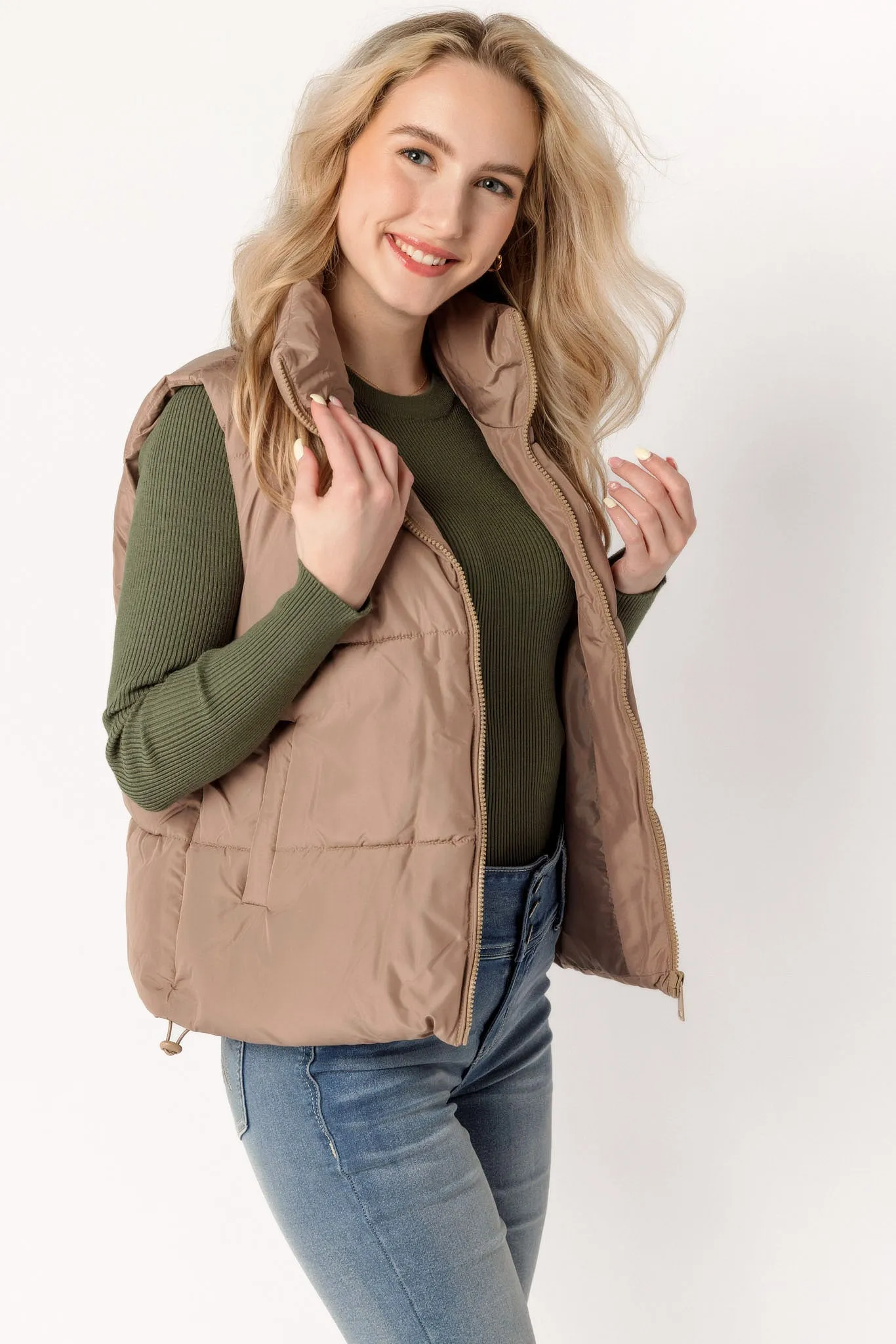 Quilted Puffer Vest