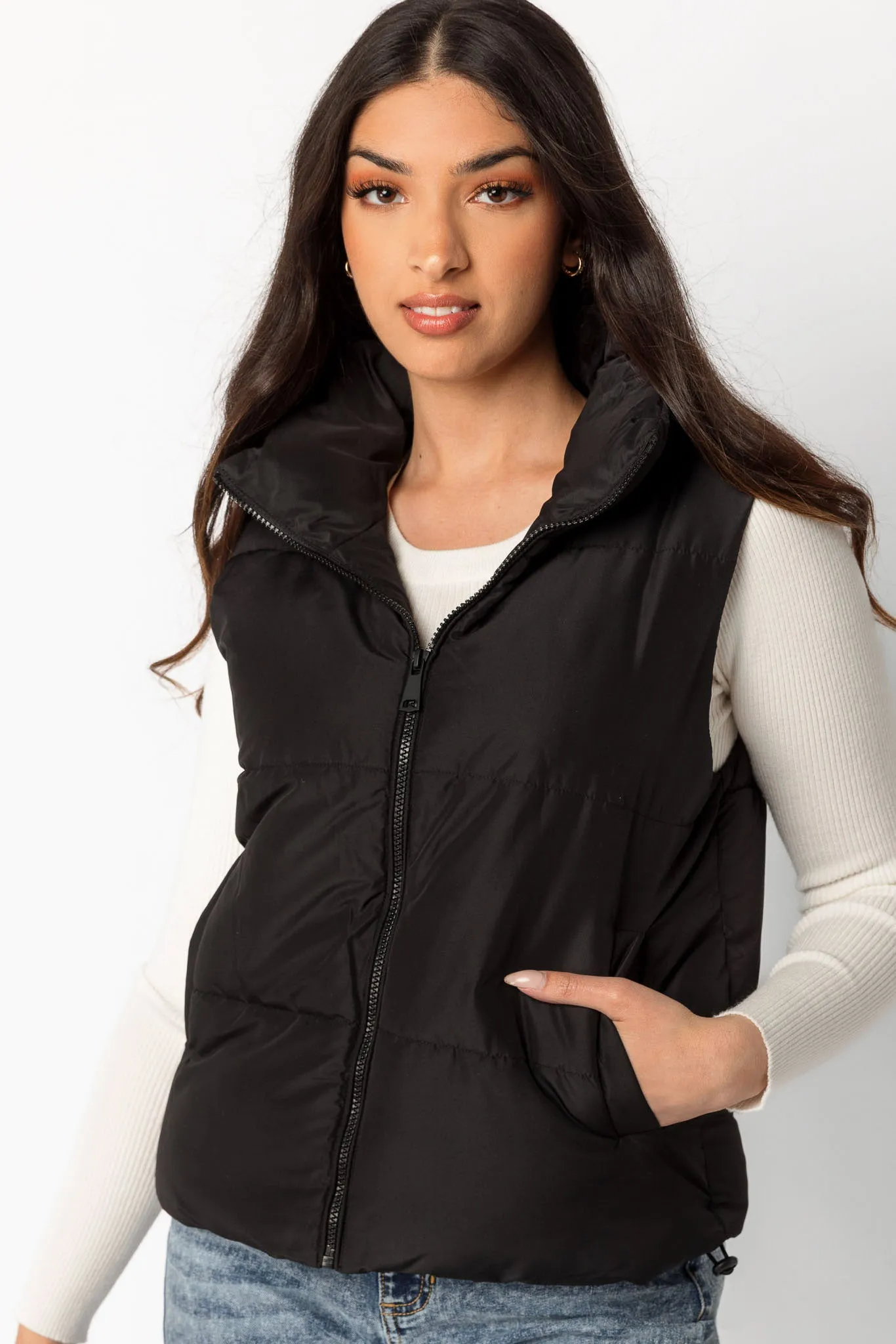 Quilted Puffer Vest