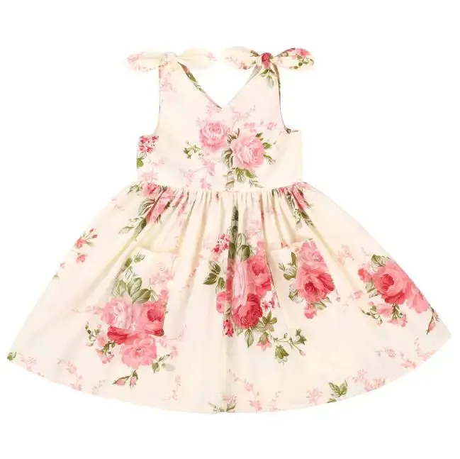 "Floral Summer" Girls Party Dress