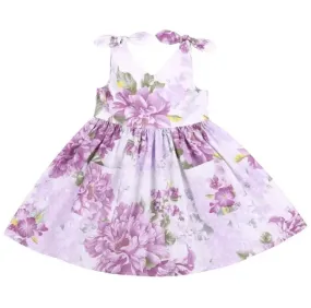"Floral Summer" Girls Party Dress