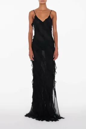 Rat & Boa Selena Ruffle Maxi Dress
