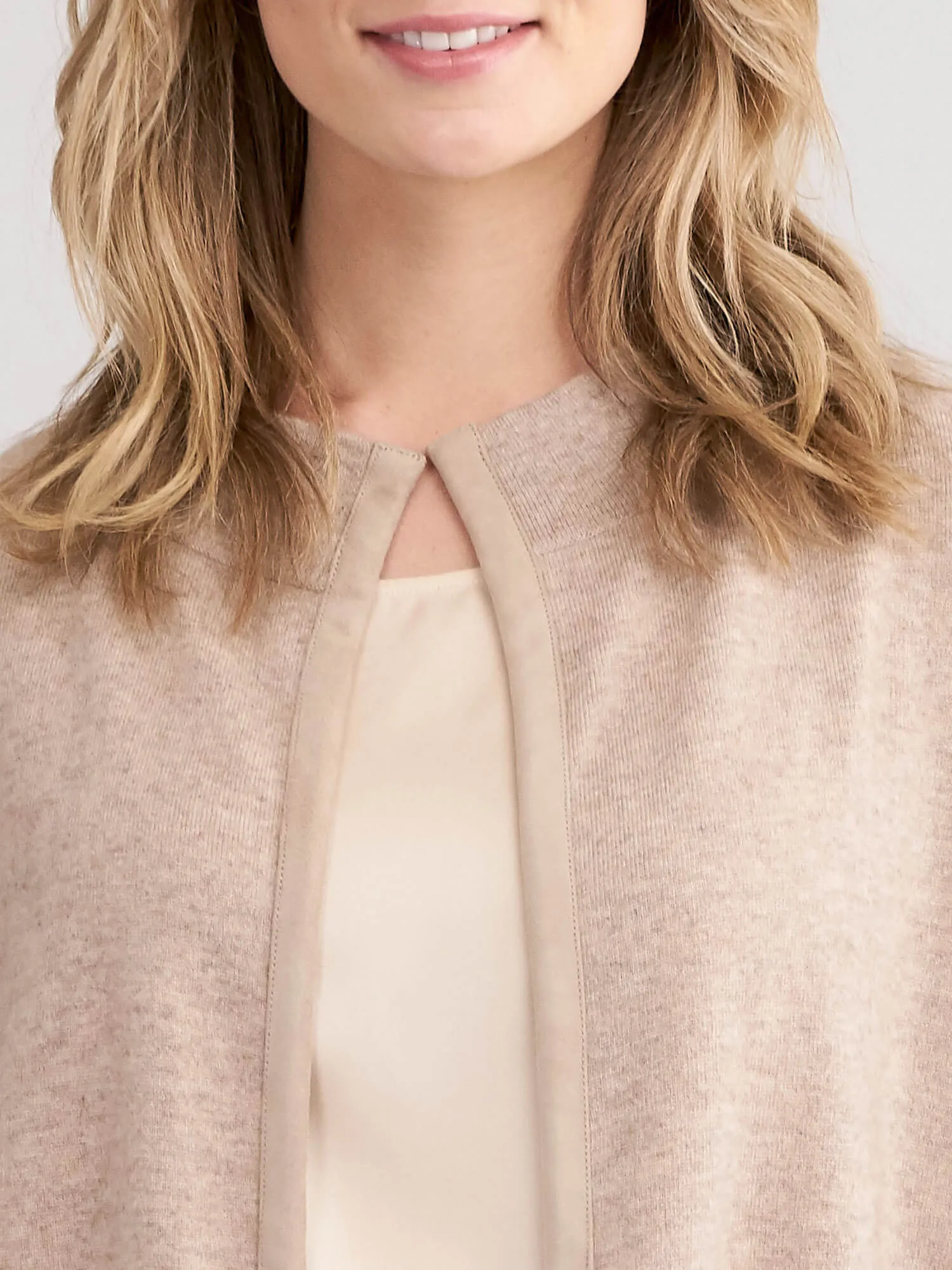 Relaxed Cashmere Cardigan With Belt