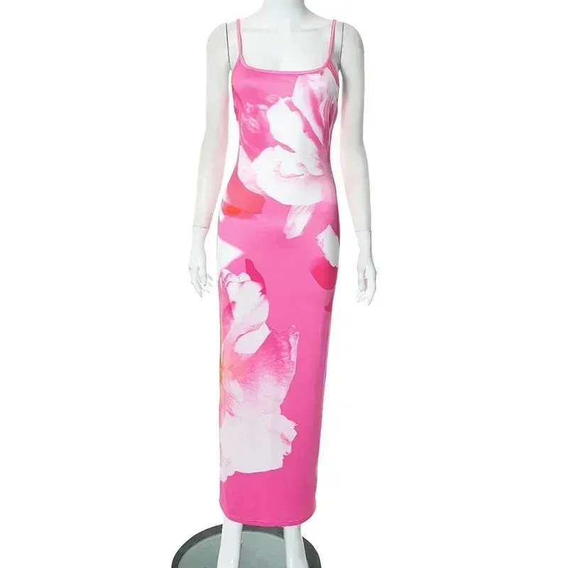 Resort Floral Maxi Dress