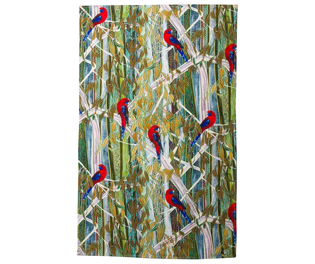 Rosellas Tea towel