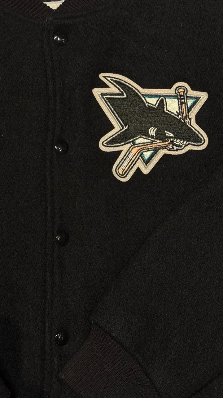 San Jose Sharks Varsity Jacket