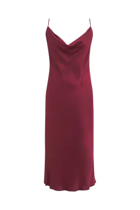 Silvia Cowl Slip Dress