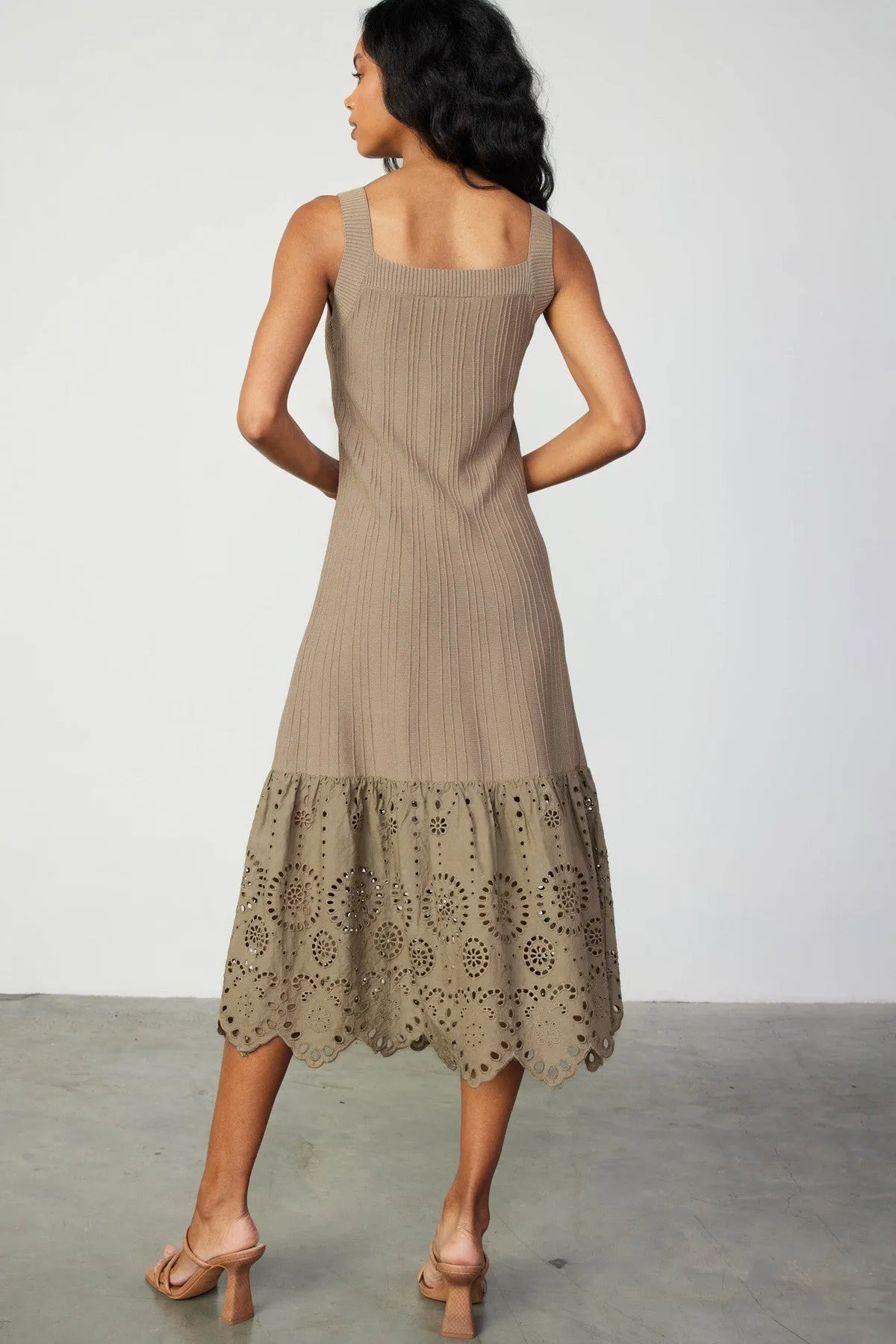 Simple Statement Sweater Midi Dress
