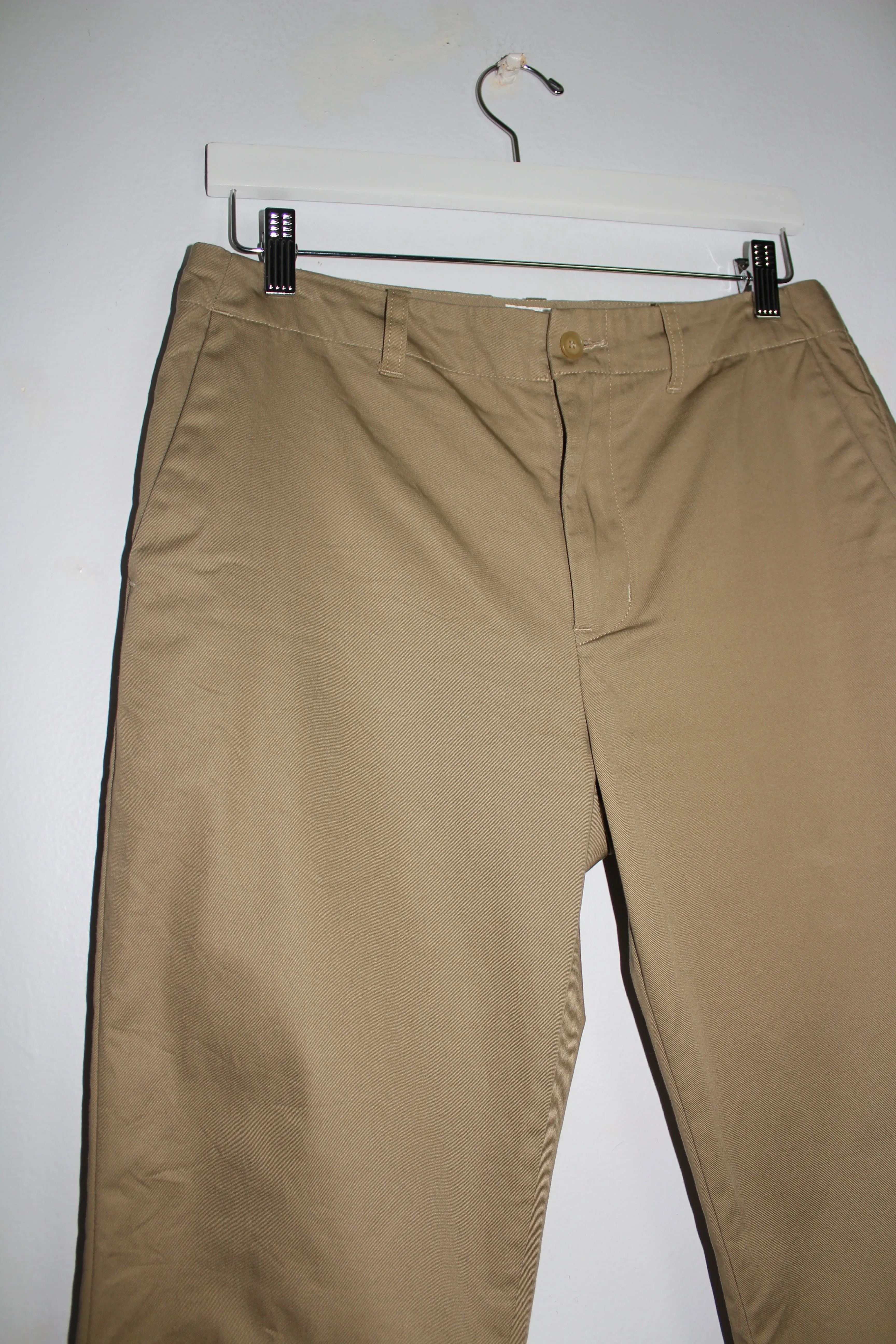 Slim Beige Chino Pants