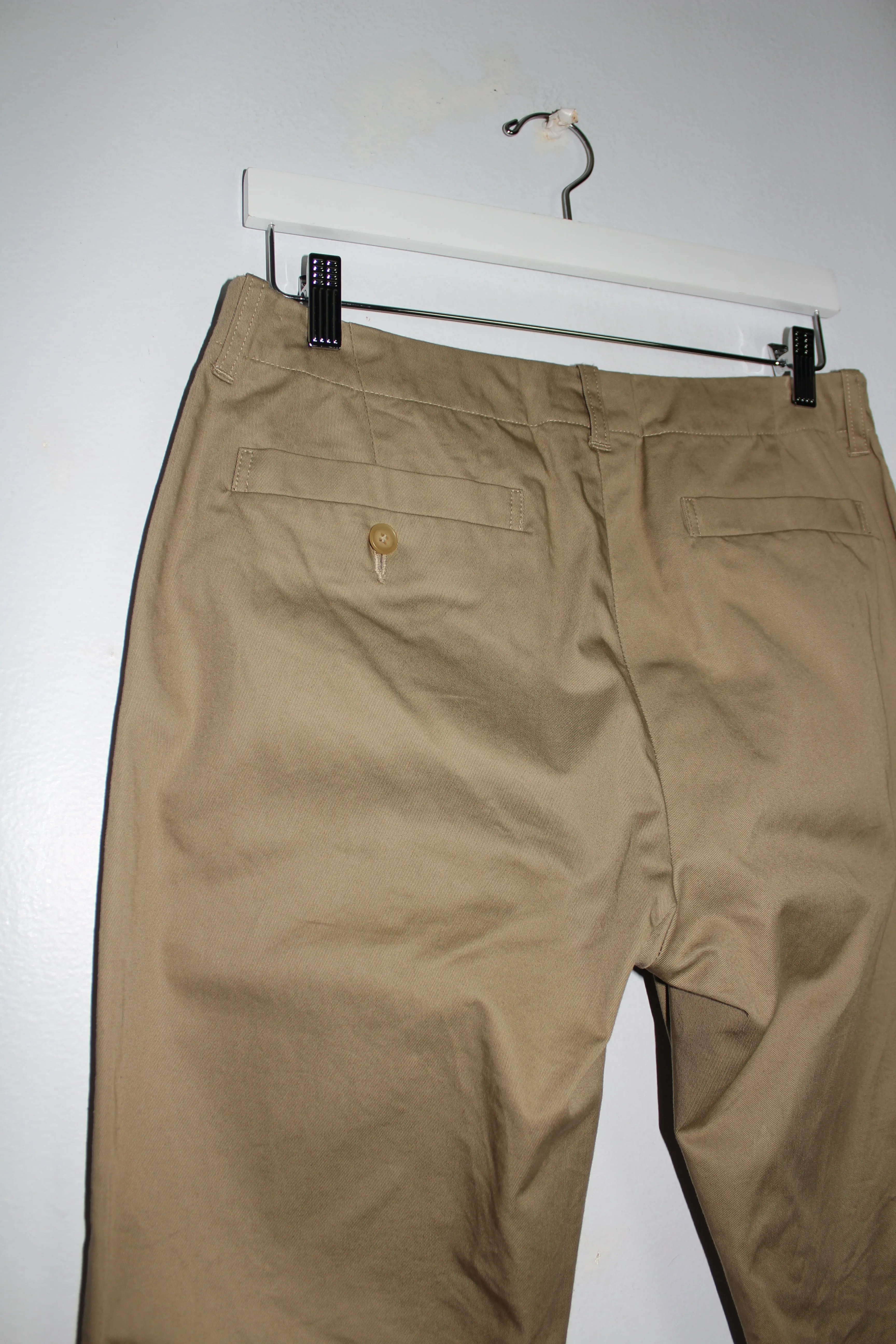 Slim Beige Chino Pants