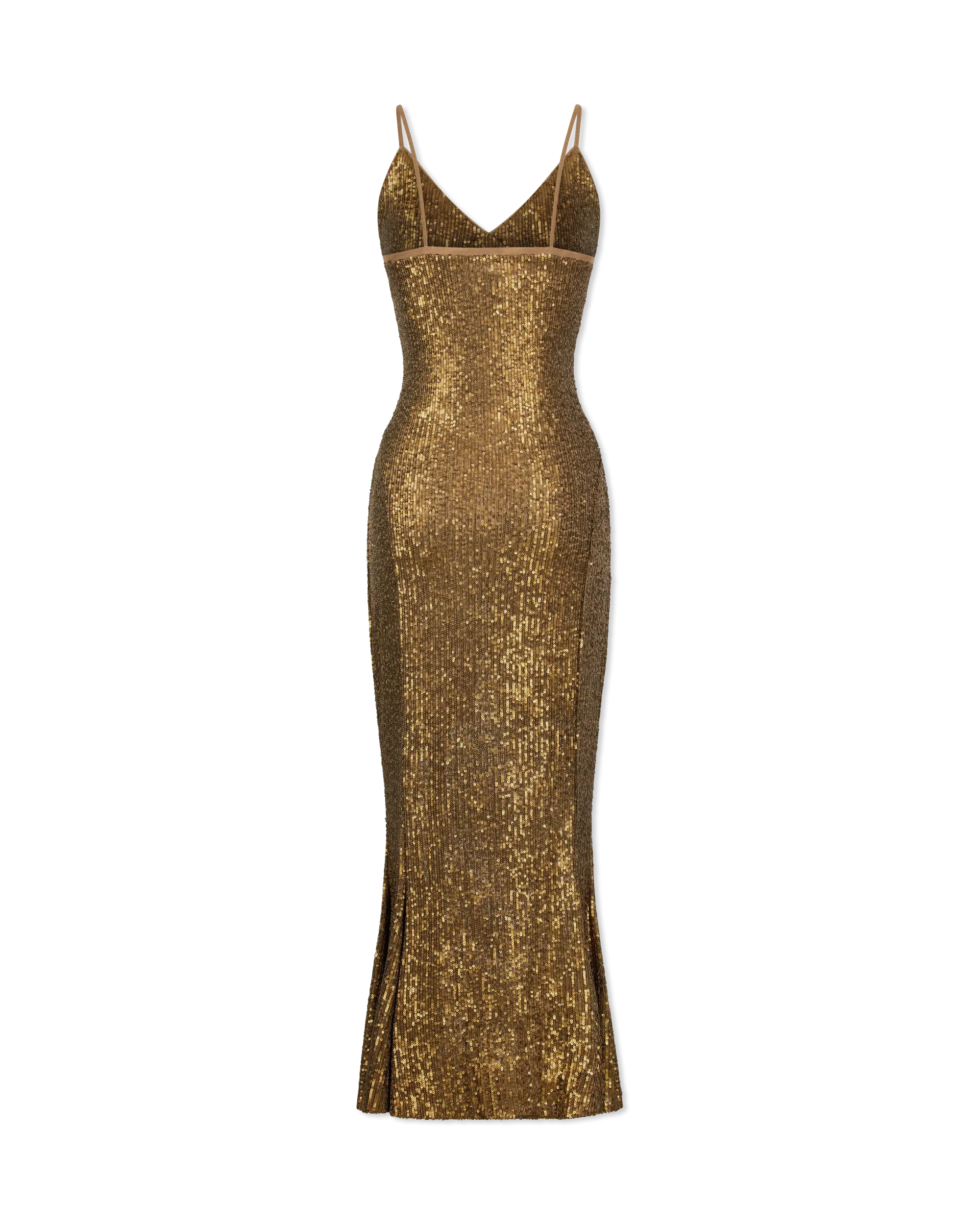 Slip Fishtail to Midcalf Dress