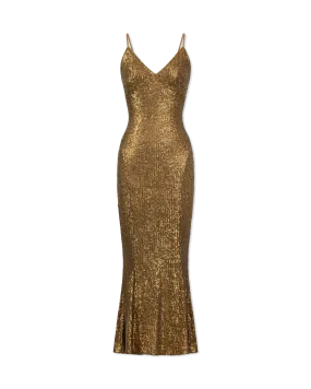 Slip Fishtail to Midcalf Dress