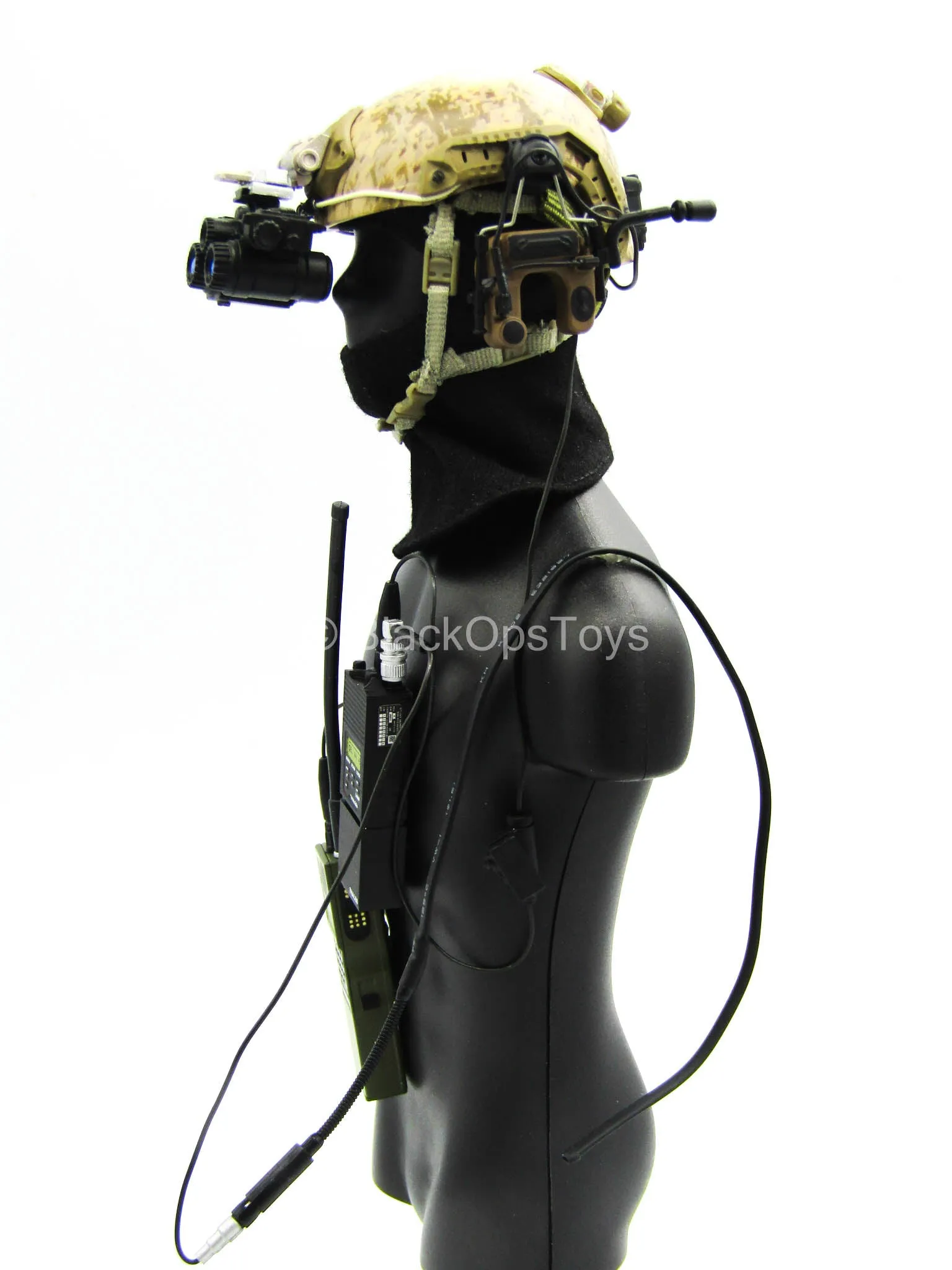 SMU Part XIII Recce Element - AOR1 Helmet w/Balaclava & Radio Set